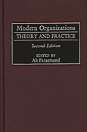 Cover of Modern Organizations