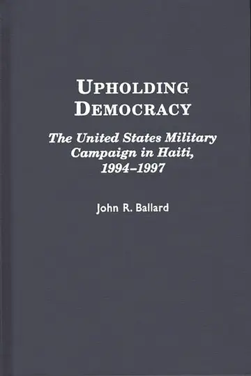 Cover of Upholding Democracy