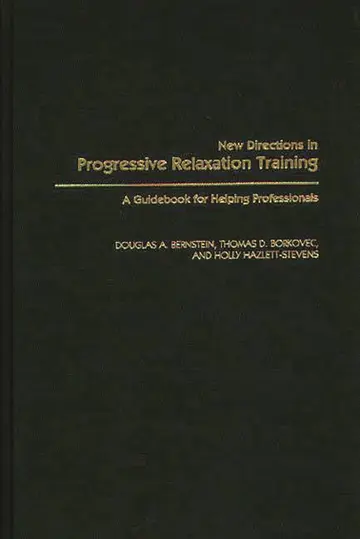 Cover of New Directions in Progressive Relaxation Training