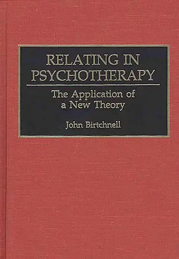Cover of Relating in Psychotherapy