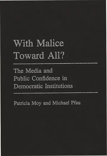 Cover of With Malice Toward All?