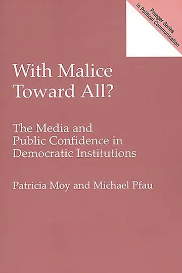Cover of With Malice Toward All