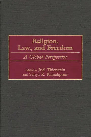 Cover of Religion, Law, and Freedom