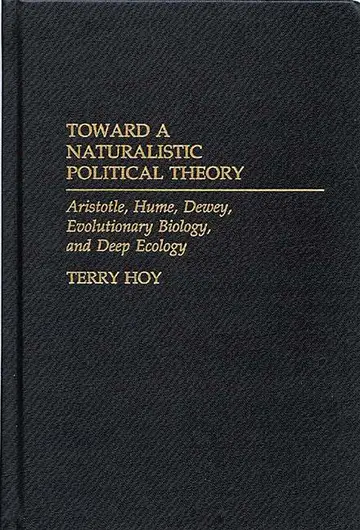 Cover of Toward a Naturalistic Political Theory