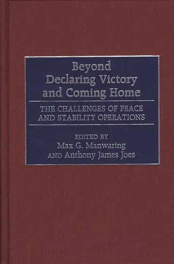 Cover of Beyond Declaring Victory and Coming Home