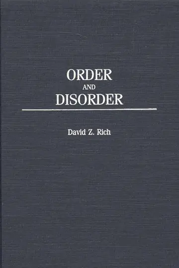 Cover of Order and Disorder