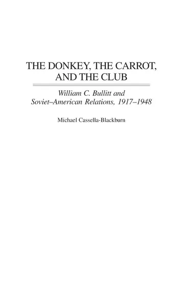 Cover of The Donkey, the Carrot, and the Club