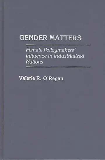 Cover of Gender Matters