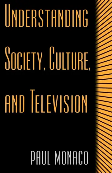 Cover of Understanding Society, Culture, and Television