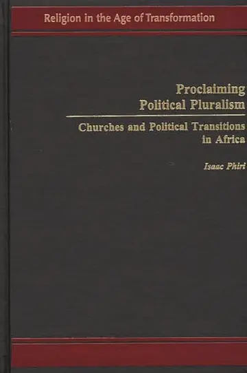 Cover of Proclaiming Political Pluralism
