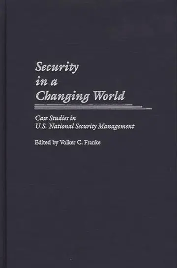 Cover of Security in a Changing World