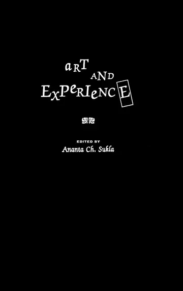 Cover of Art and Experience