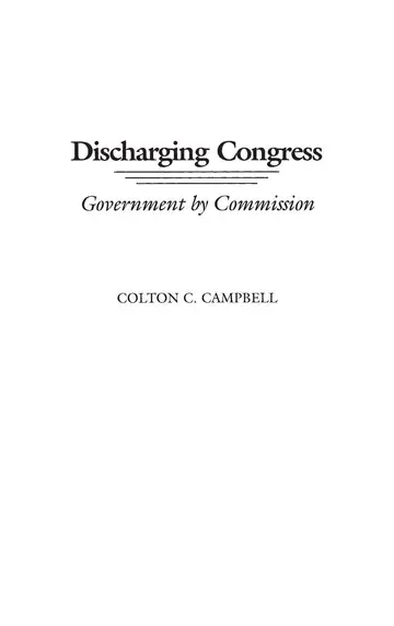 Cover of Discharging Congress