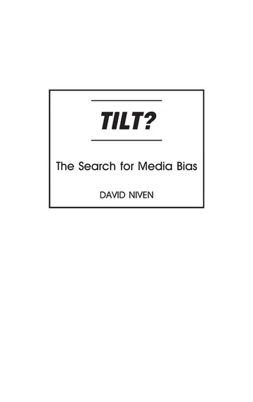 Cover of Tilt?