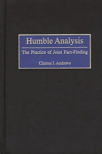 Cover of Humble Analysis