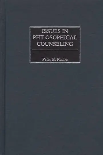 Cover of Issues in Philosophical Counseling