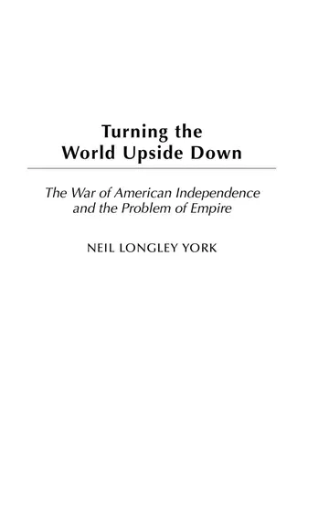 Cover of Turning the World Upside Down