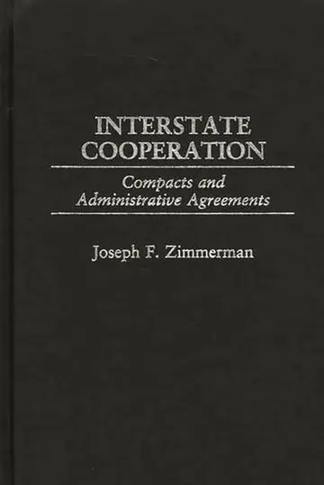 Cover of Interstate Cooperation