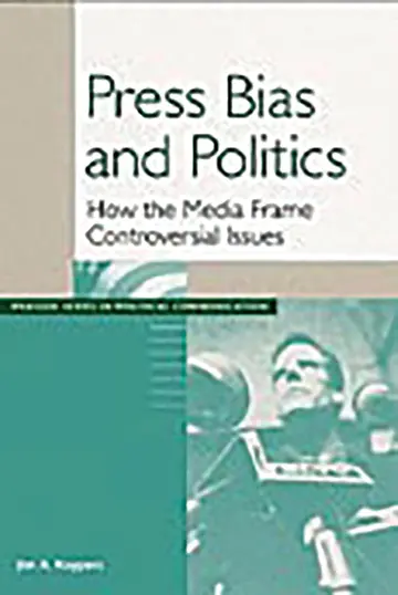 Cover of Press Bias and Politics