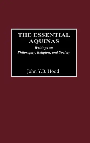 Cover of The Essential Aquinas