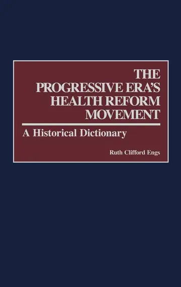 Cover of Progressive Era's Health Reform Movement