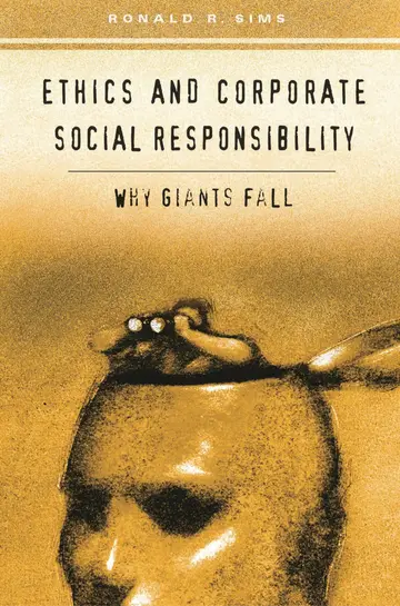 Cover of Ethics and Corporate Social Responsibility