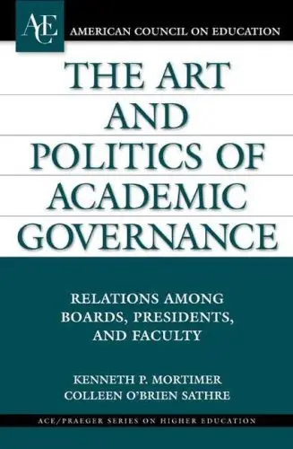 Cover of The Art and Politics of Academic Governance