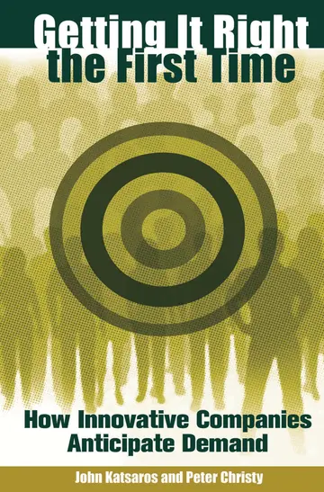 Cover of Getting It Right the First Time