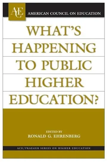 Cover of What's Happening to Public Higher Education?