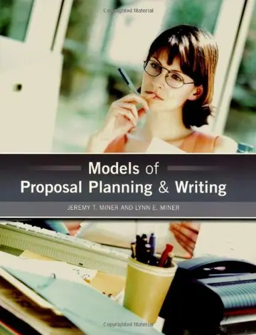 Cover of Models of Proposal Planning & Writing