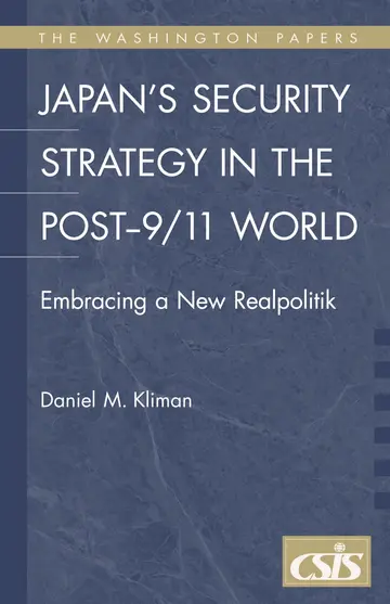 Cover of Japan's Security Strategy in the Post-9/11 World