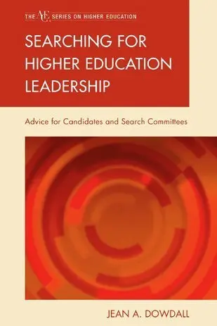 Cover of Searching for Higher Education Leadership