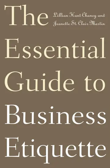 Cover of The Essential Guide to Business Etiquette