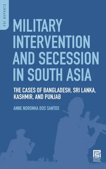 Cover of Military Intervention and Secession in South Asia