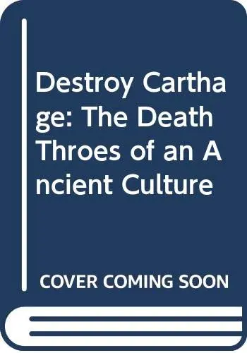 Cover of Destroy Carthage