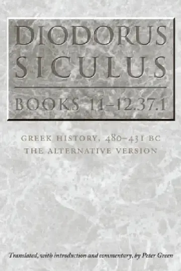 Cover of Diodorus Siculus, Books 11-12.37.1