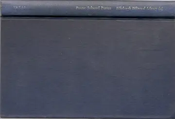 Cover of Selected poems