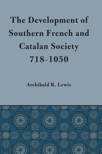Cover of Development of Southern French and Catalan Society, 718-1050