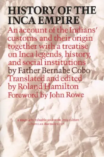 Cover of History of the Inca Empire