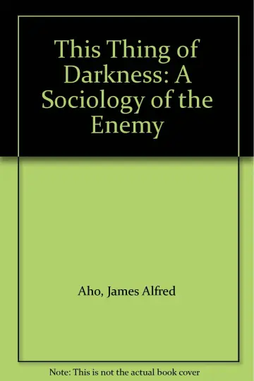 Cover of This Thing of Darkness