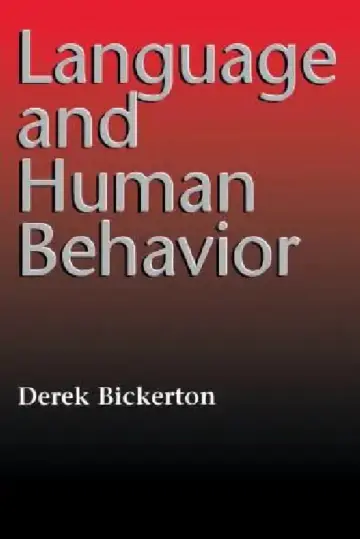 Cover of Language and Human Behavior