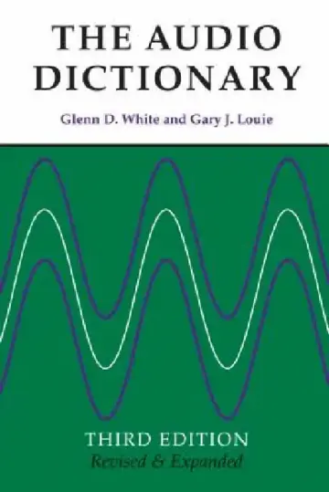 Cover of The Audio Dictionary