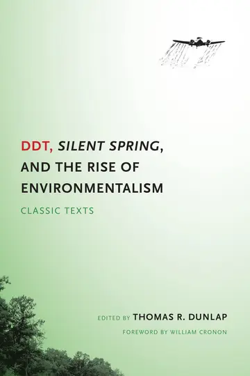 Cover of DDT, Silent Spring, and the Rise of Environmentalism