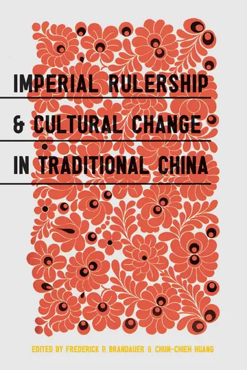 Cover of Imperial Rulership and Cultural Change in Traditional China