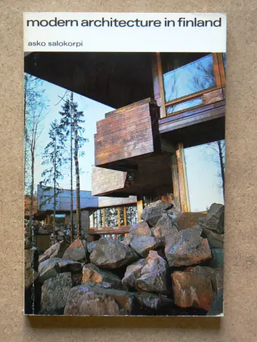 Cover of Modern Architecture in Finland