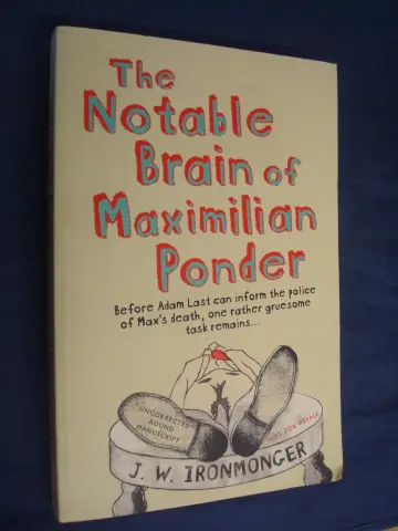 Cover of The Notable Brain of Maximilian Ponder