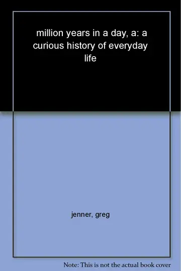 Cover of A Million Years in a Day