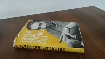 Cover of Golda Meir Speaks Out