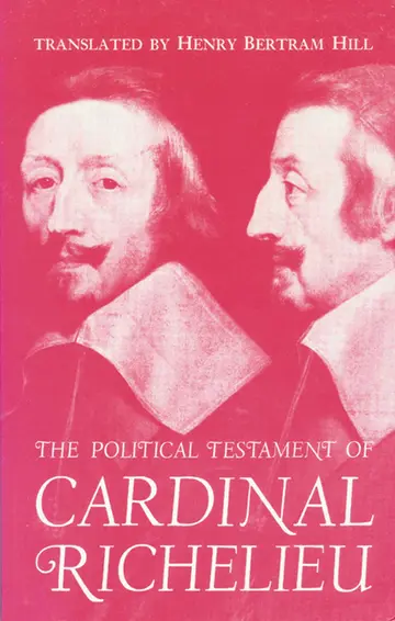 Cover of The Political Testament of Cardinal Richelieu