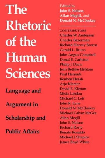Cover of The Rhetoric of the Human Sciences